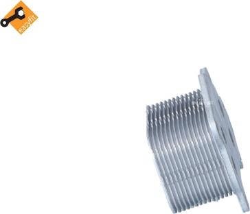 NRF 31333 - Oil Cooler, engine oil autospares.lv