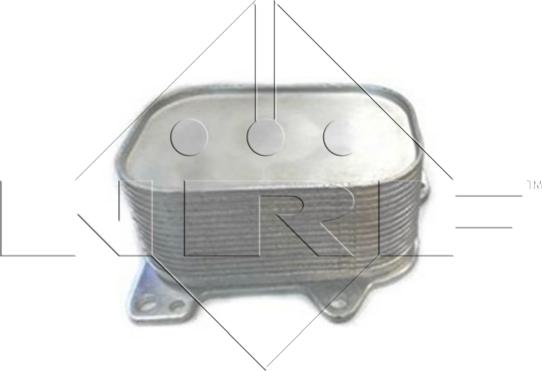 NRF 31267 - Oil Cooler, engine oil autospares.lv