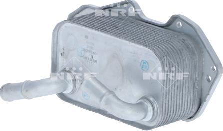 NRF 31205 - Oil Cooler, engine oil autospares.lv