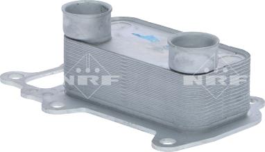 NRF 31756 - Oil Cooler, engine oil autospares.lv