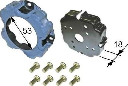 NRF 38473 - Driven Plate, magnetic clutch compressor autospares.lv