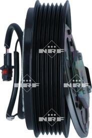 NRF 380103 - Magnetic Clutch, air conditioner compressor autospares.lv