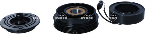 NRF 380125 - Magnetic Clutch, air conditioner compressor autospares.lv