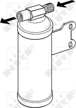 NRF 33060 - Dryer, air conditioning autospares.lv