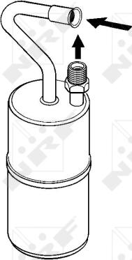 NRF 33063 - Dryer, air conditioning autospares.lv