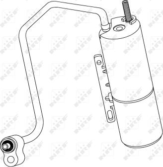 NRF 33203 - Dryer, air conditioning autospares.lv