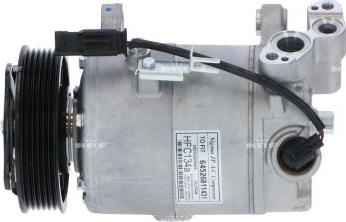NRF 32980 - Compressor, air conditioning autospares.lv