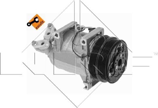 NRF 32492 - Compressor, air conditioning autospares.lv