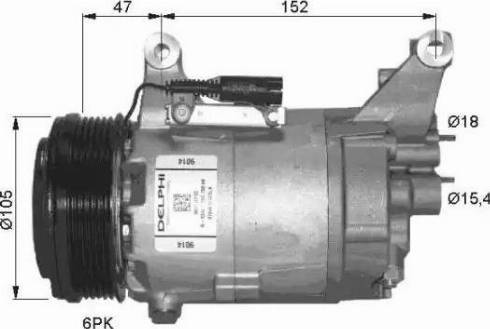 NRF 32409G - Compressor, air conditioning autospares.lv