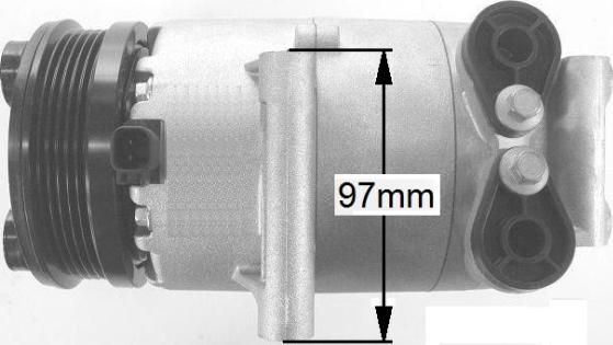 NRF 32405 - Compressor, air conditioning autospares.lv