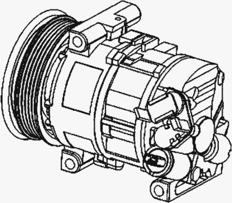 NRF 32545 - Compressor, air conditioning autospares.lv