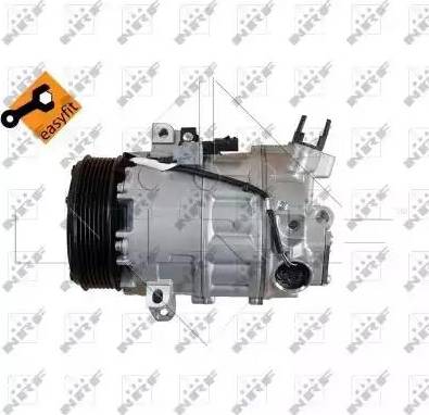 NRF 32669G - Compressor, air conditioning autospares.lv