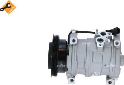 NRF 320023 - Compressor, air conditioning autospares.lv