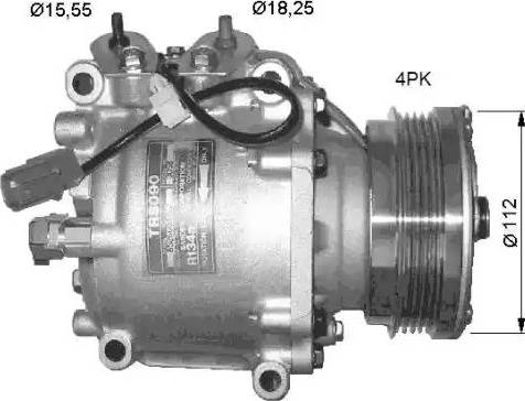 NRF 32330G - Compressor, air conditioning autospares.lv