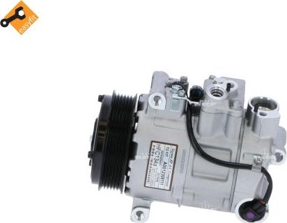 NRF 32214 - Compressor, air conditioning autospares.lv