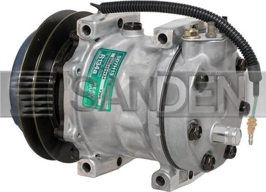 NRF 32797G - Compressor, air conditioning autospares.lv