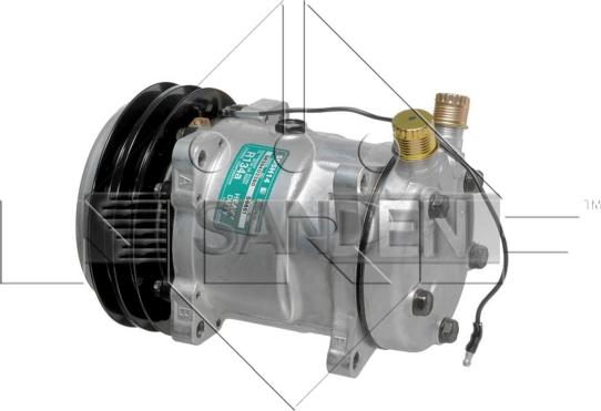 NRF 32763G - Compressor, air conditioning autospares.lv