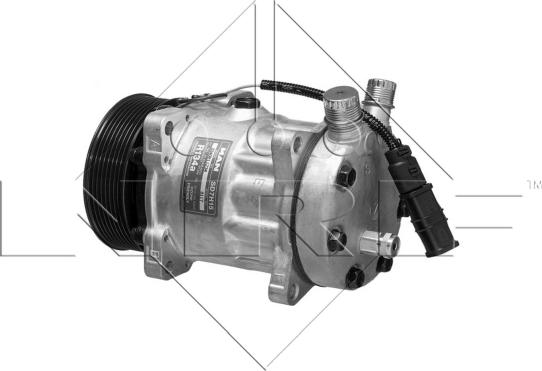 NRF 32706G - Compressor, air conditioning autospares.lv