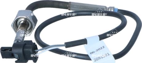 NRF 707323 - Sensor, exhaust gas temperature autospares.lv