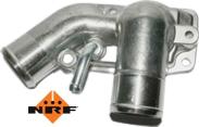 NRF 725010 - Coolant thermostat / housing autospares.lv