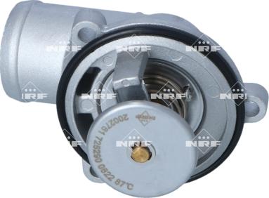 NRF 725290 - Coolant thermostat / housing autospares.lv