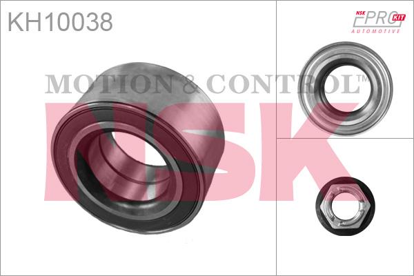 NSK KH10038 - Wheel hub, bearing Kit autospares.lv