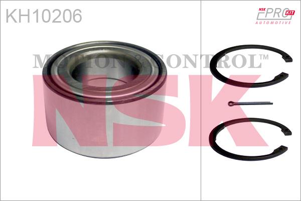 NSK KH10206 - Wheel hub, bearing Kit autospares.lv