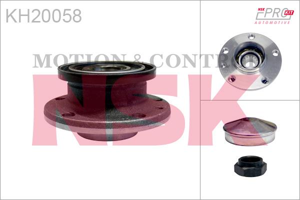 NSK KH20058 - Wheel hub, bearing Kit autospares.lv