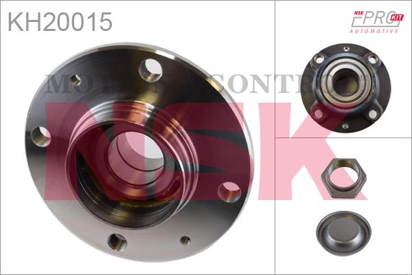 NSK KH20015 - Wheel hub, bearing Kit autospares.lv