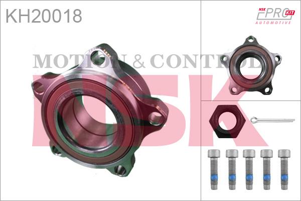 NSK KH20018 - Wheel hub, bearing Kit autospares.lv