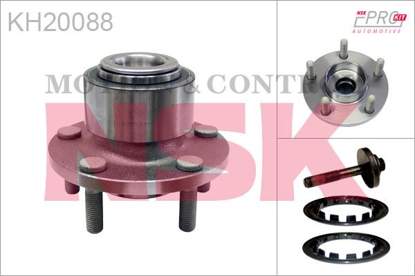 NSK KH20088 - Wheel hub, bearing Kit autospares.lv