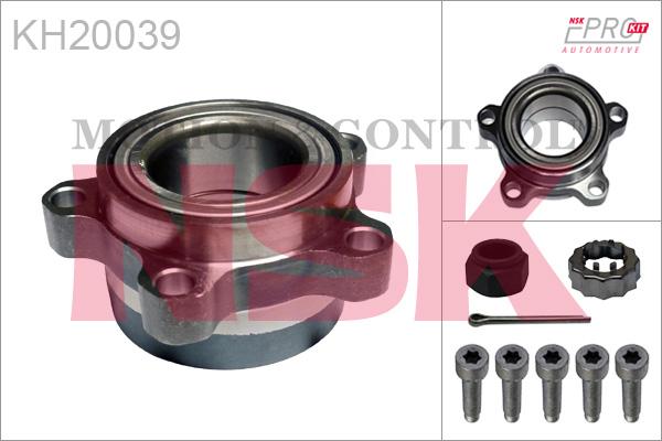 NSK KH20039 - Wheel hub, bearing Kit autospares.lv