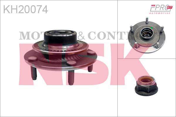 NSK KH20074 - Wheel hub, bearing Kit autospares.lv