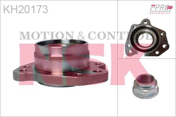 NSK KH20173 - Wheel hub, bearing Kit autospares.lv