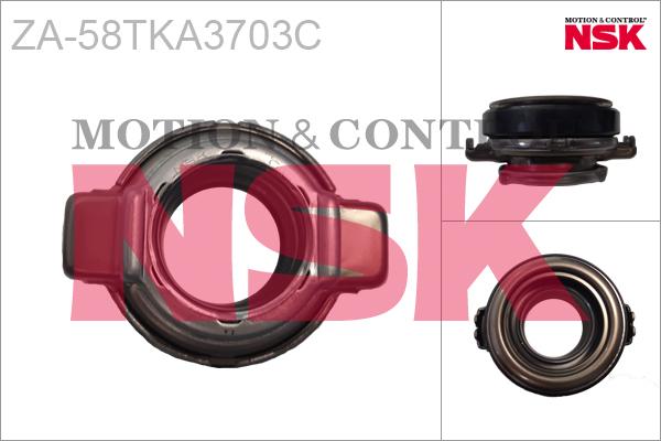 NSK ZA-58TKA3703C - Clutch Release Bearing autospares.lv