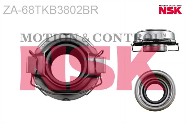 NSK ZA-68TKB3802BR - Clutch Release Bearing autospares.lv