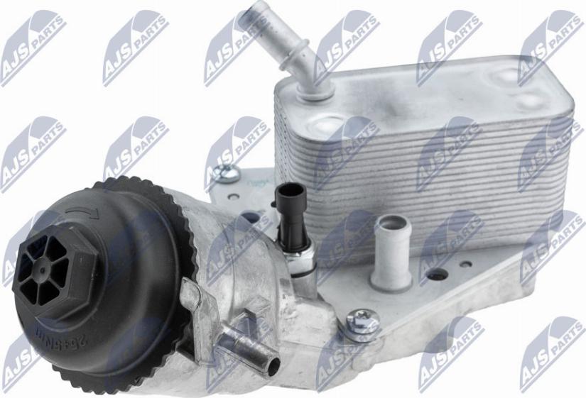 NTY CCL-PL-015 - Oil Cooler, engine oil autospares.lv