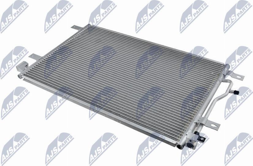 NTY CCS-AU-005 - Condenser, air conditioning autospares.lv