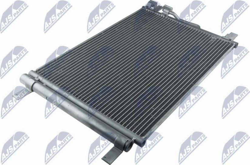 NTY CCS-AU-017 - Condenser, air conditioning autospares.lv