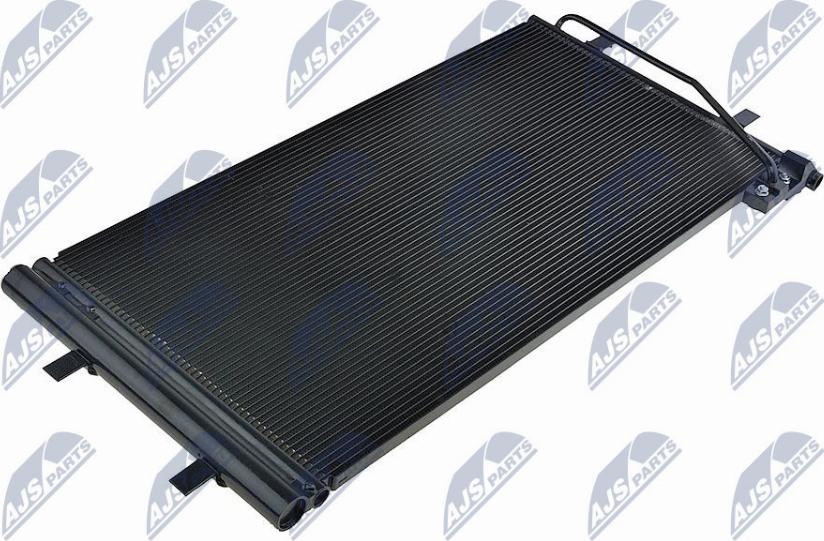 NTY CCS-AU-022 - Condenser, air conditioning autospares.lv