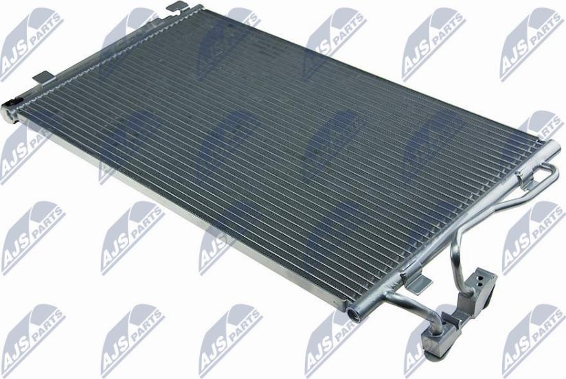 NTY CCS-BM-019 - Condenser, air conditioning autospares.lv