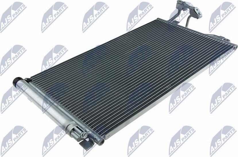 NTY CCS-BM-019 - Condenser, air conditioning autospares.lv