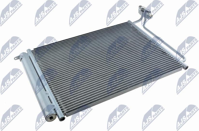 NTY CCS-BM-011 - Condenser, air conditioning autospares.lv