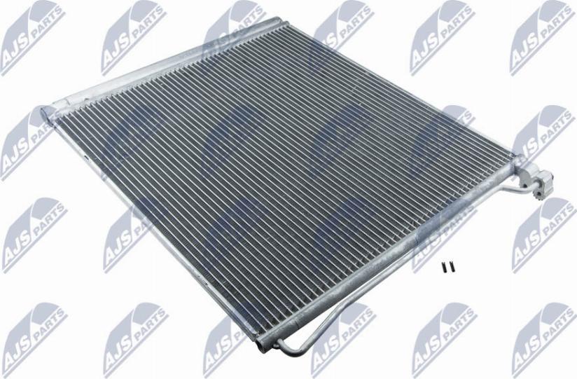 NTY CCS-BM-023 - Condenser, air conditioning autospares.lv