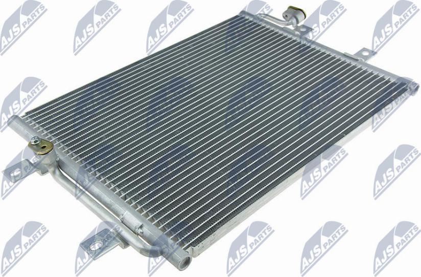 NTY CCS-FT-009 - Condenser, air conditioning autospares.lv