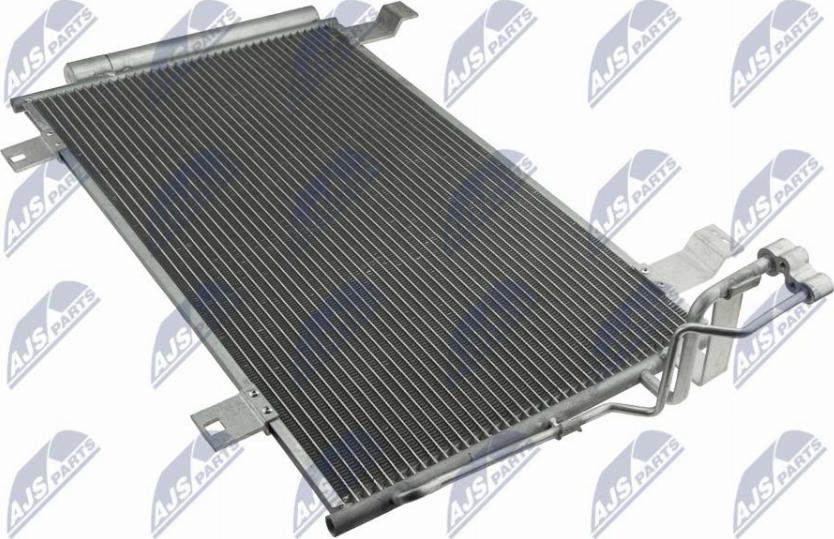 NTY CCS-MZ-014 - Condenser, air conditioning autospares.lv