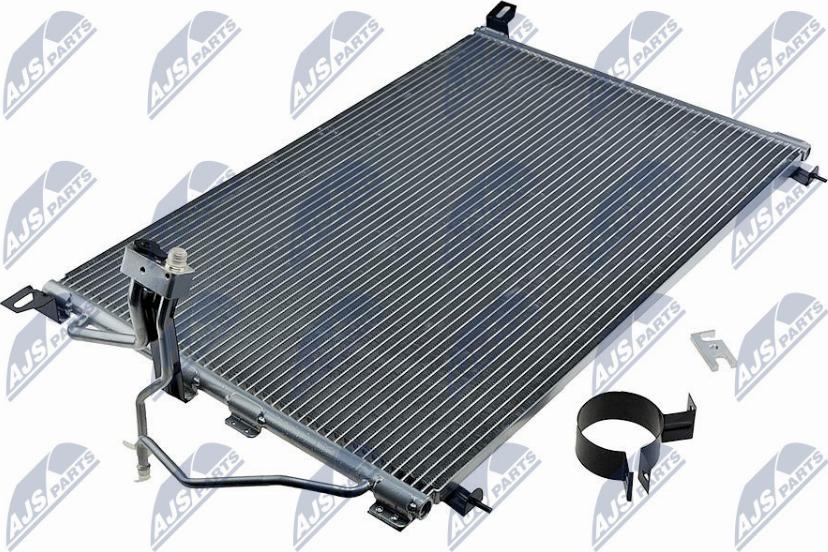 NTY CCS-PL-004 - Condenser, air conditioning autospares.lv