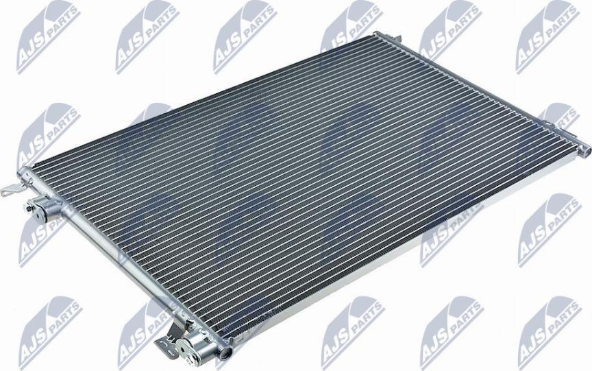 NTY CCS-PL-012 - Condenser, air conditioning autospares.lv