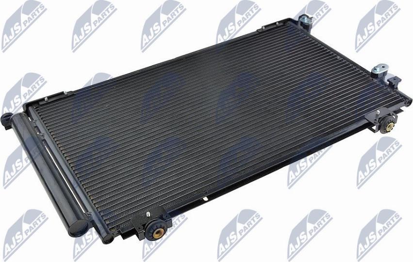 NTY CCS-TY-019 - Condenser, air conditioning autospares.lv