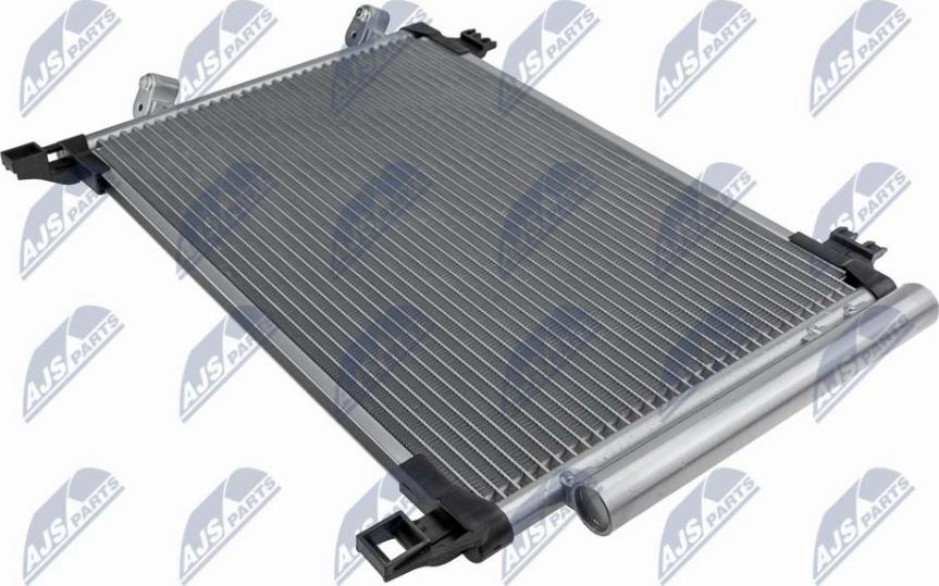 NTY CCS-TY-017 - Condenser, air conditioning autospares.lv